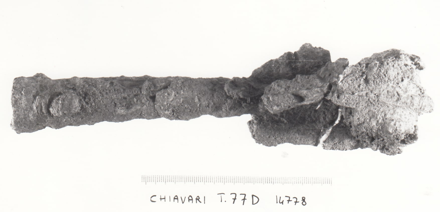 punta di lancia - cultura ligure della prima età del Ferro (VII a.C)