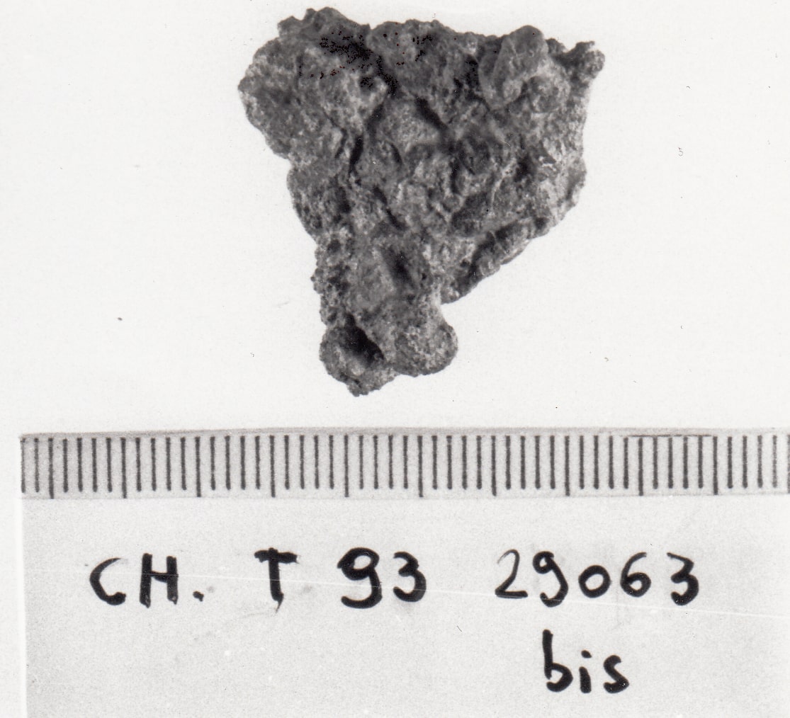 frammento non identificabile - cultura ligure della prima età del Ferro (VII a.C)