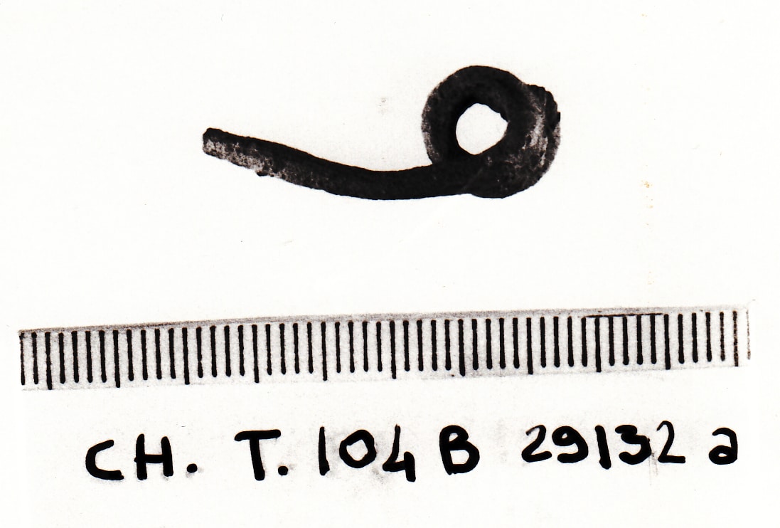 fibula/frammento - cultura ligure della prima età del Ferro (VII a.C)