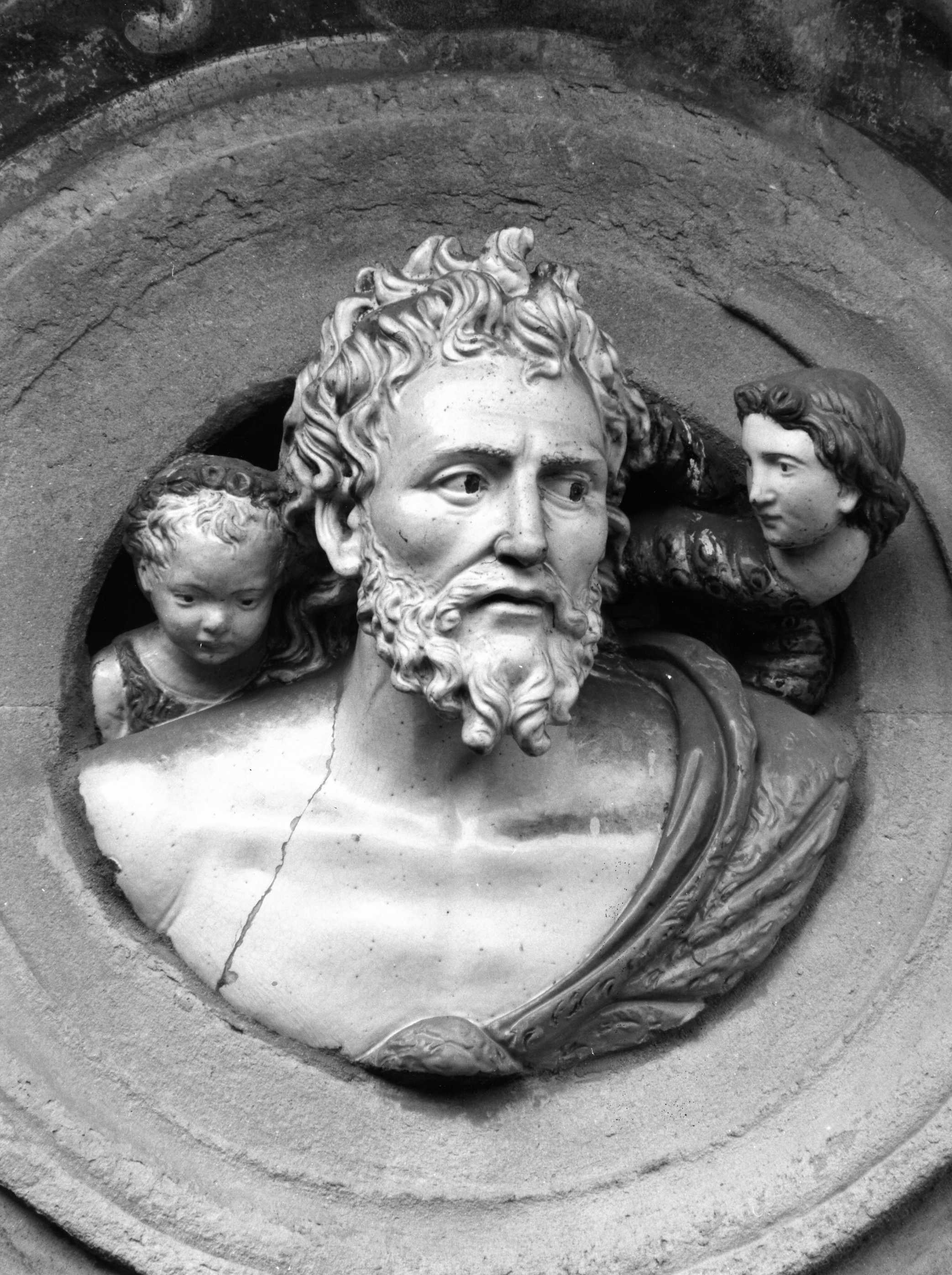 Adamo (scultura) di Della Robbia Giovanni (bottega) (primo quarto sec. XVI)
