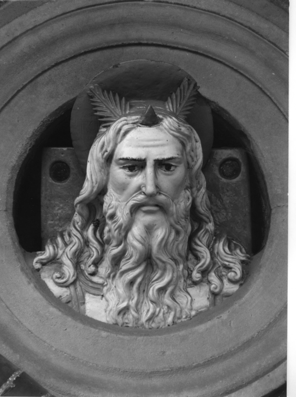 Mosè (scultura) di Della Robbia Giovanni (bottega) (primo quarto sec. XVI)