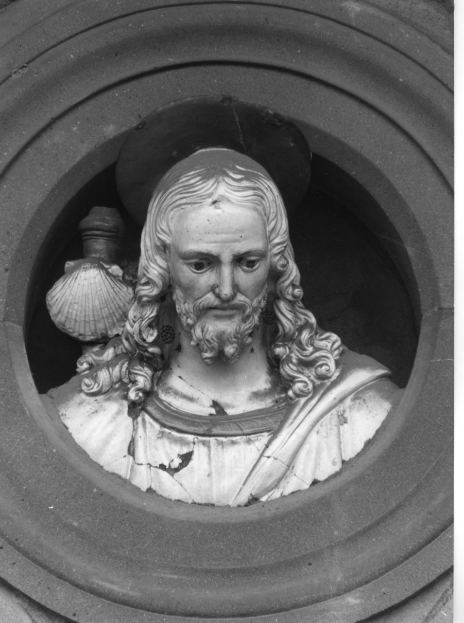 San Giacomo il Maggiore (scultura) di Della Robbia Giovanni (bottega) (primo quarto sec. XVI)