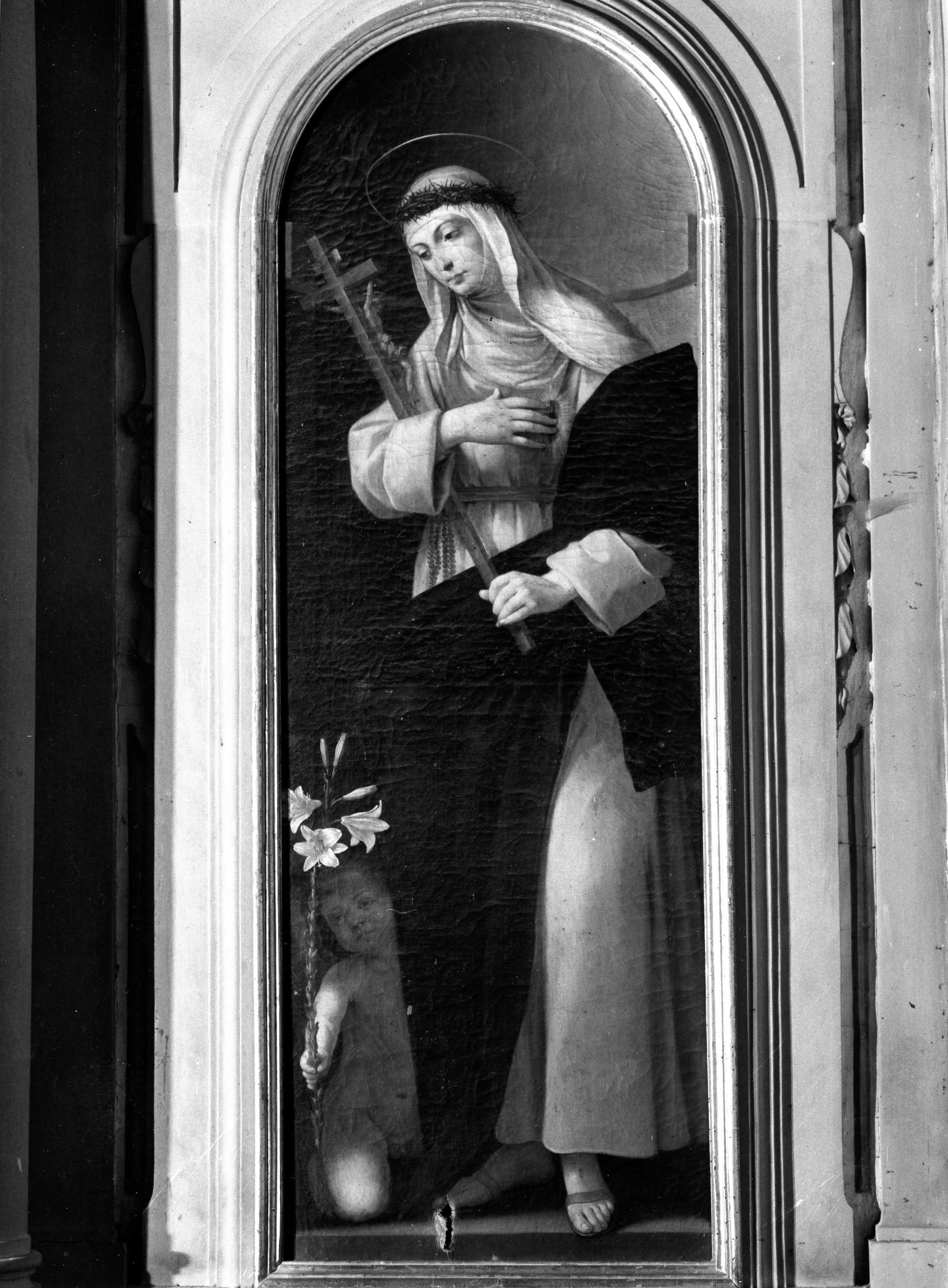 Santa Caterina da Siena (dipinto) - ambito emiliano (metà sec. XVII)