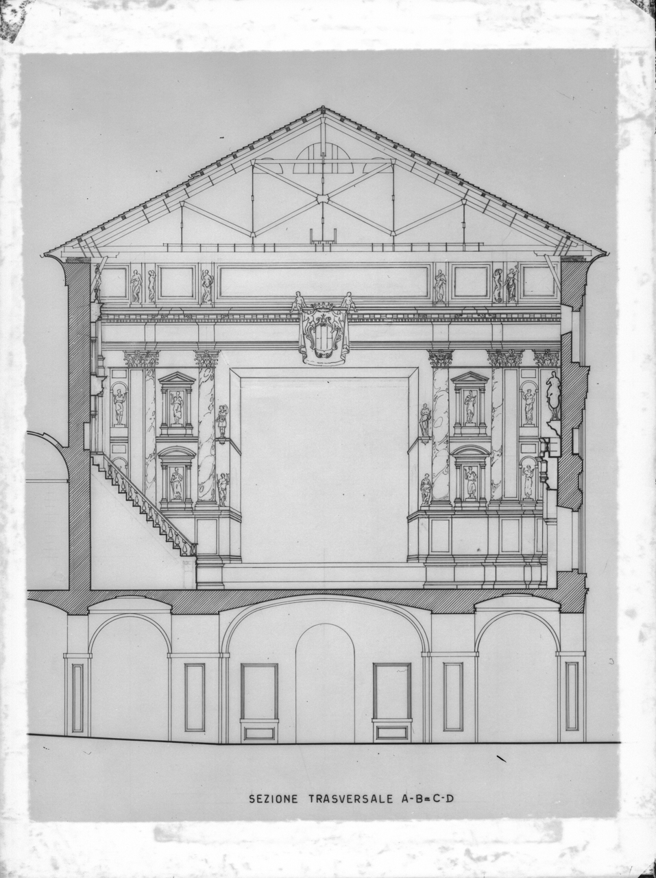 Italia - Emilia Romagna - Parma - Teatro Farnese (negativo) di Stanzani, Arrigo (XX)