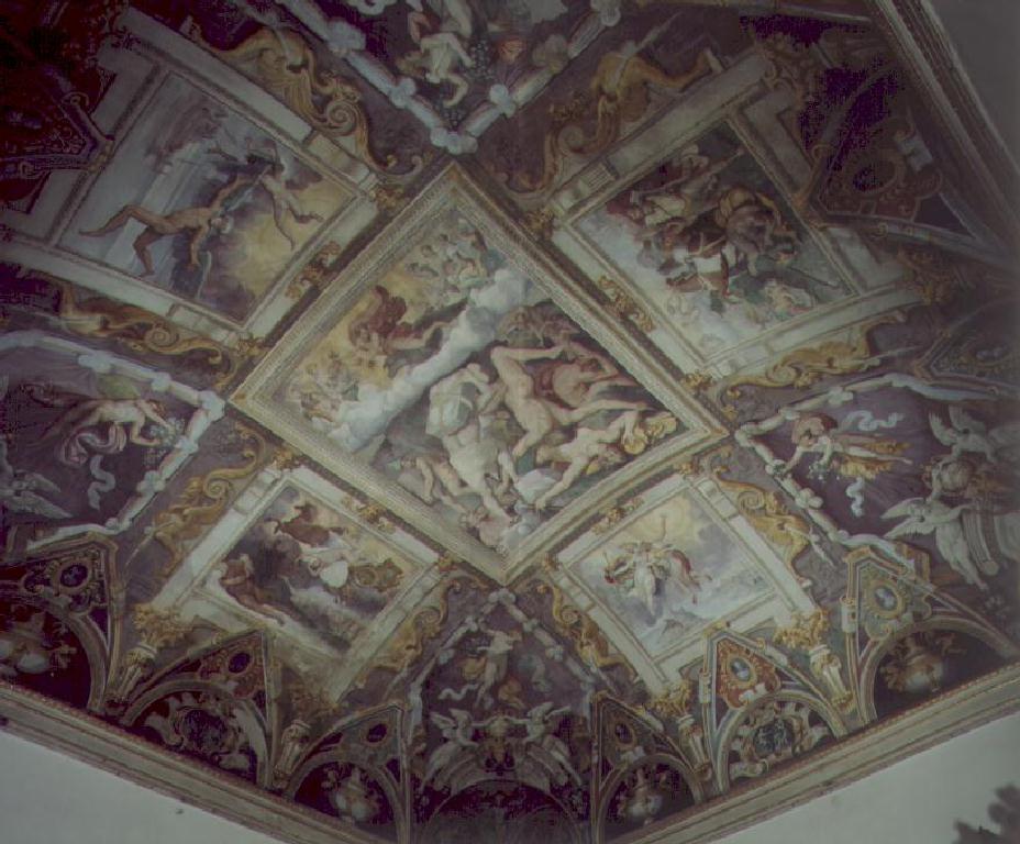 decorazione pittorica, complesso decorativo di Samacchini Orazio (sec. XVI)