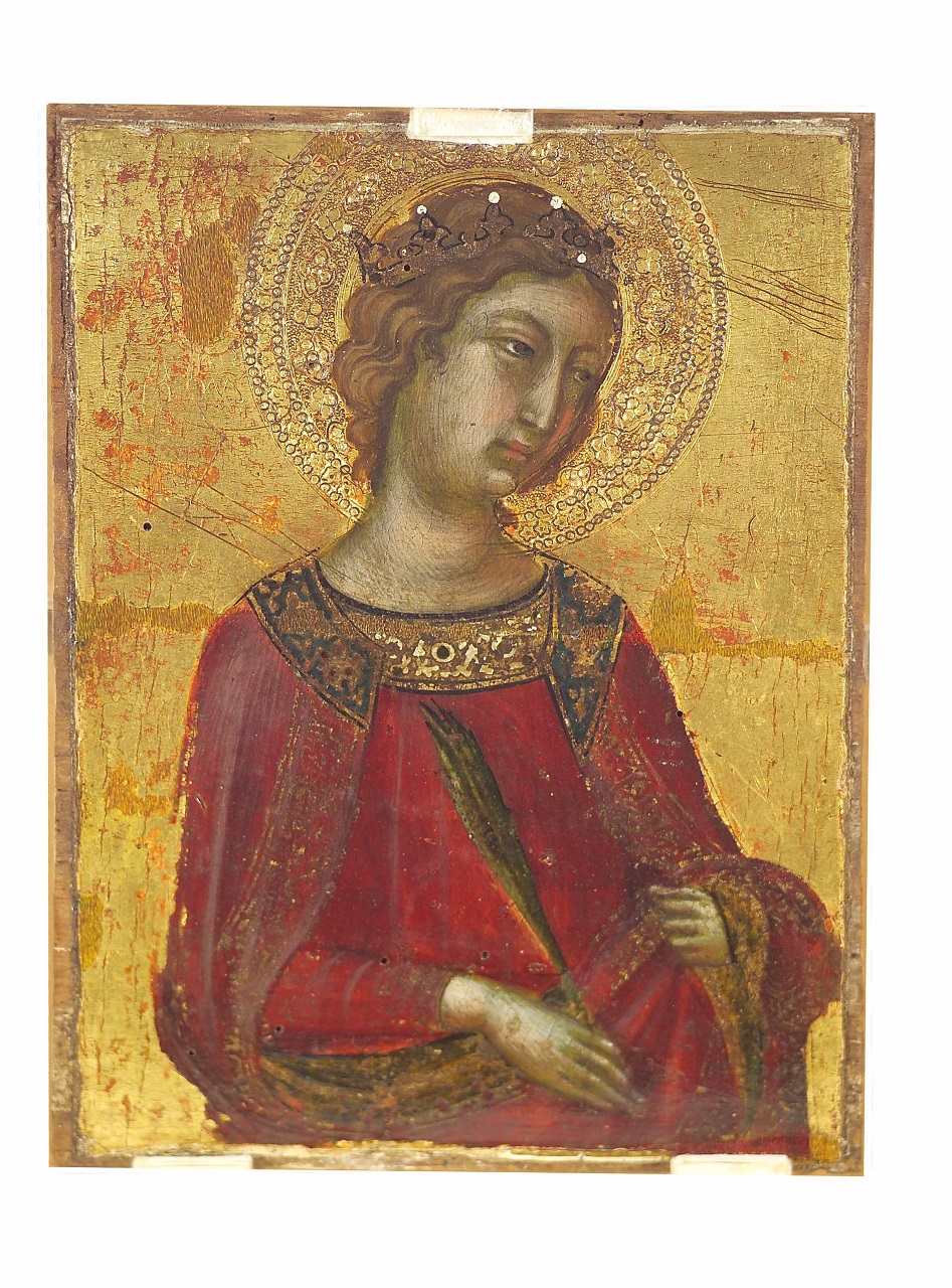 Santa Caterina d'Alessandria (dipinto) di Niccolò di Segna di Bonaventura (sec. XIV)