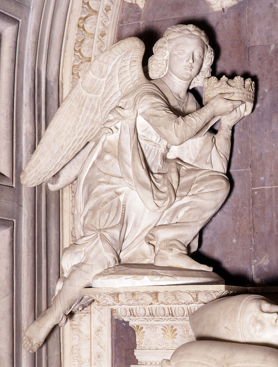 angelo (scultura) di Rossellino Antonio, Rossellino Bernardo (sec. XV)