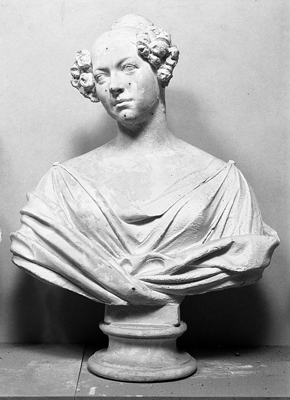 busto ritratto di Eveline Hanska de Balzac (busto) di Bartolini Lorenzo (sec. XIX)