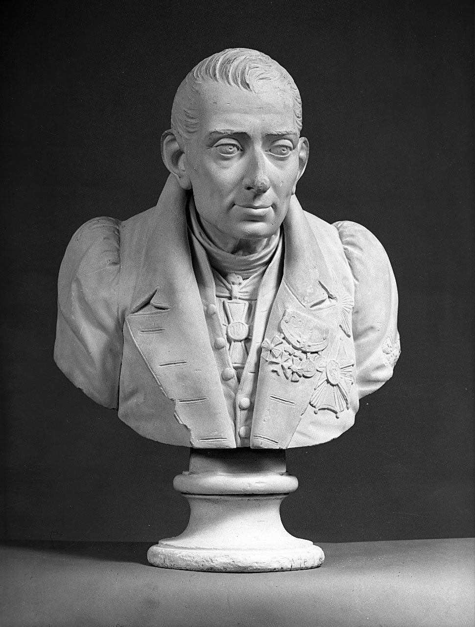 busto ritratto di Nikolaj Nikitich Demidov (Demidoff) (busto) di Bartolini Lorenzo (sec. XIX)