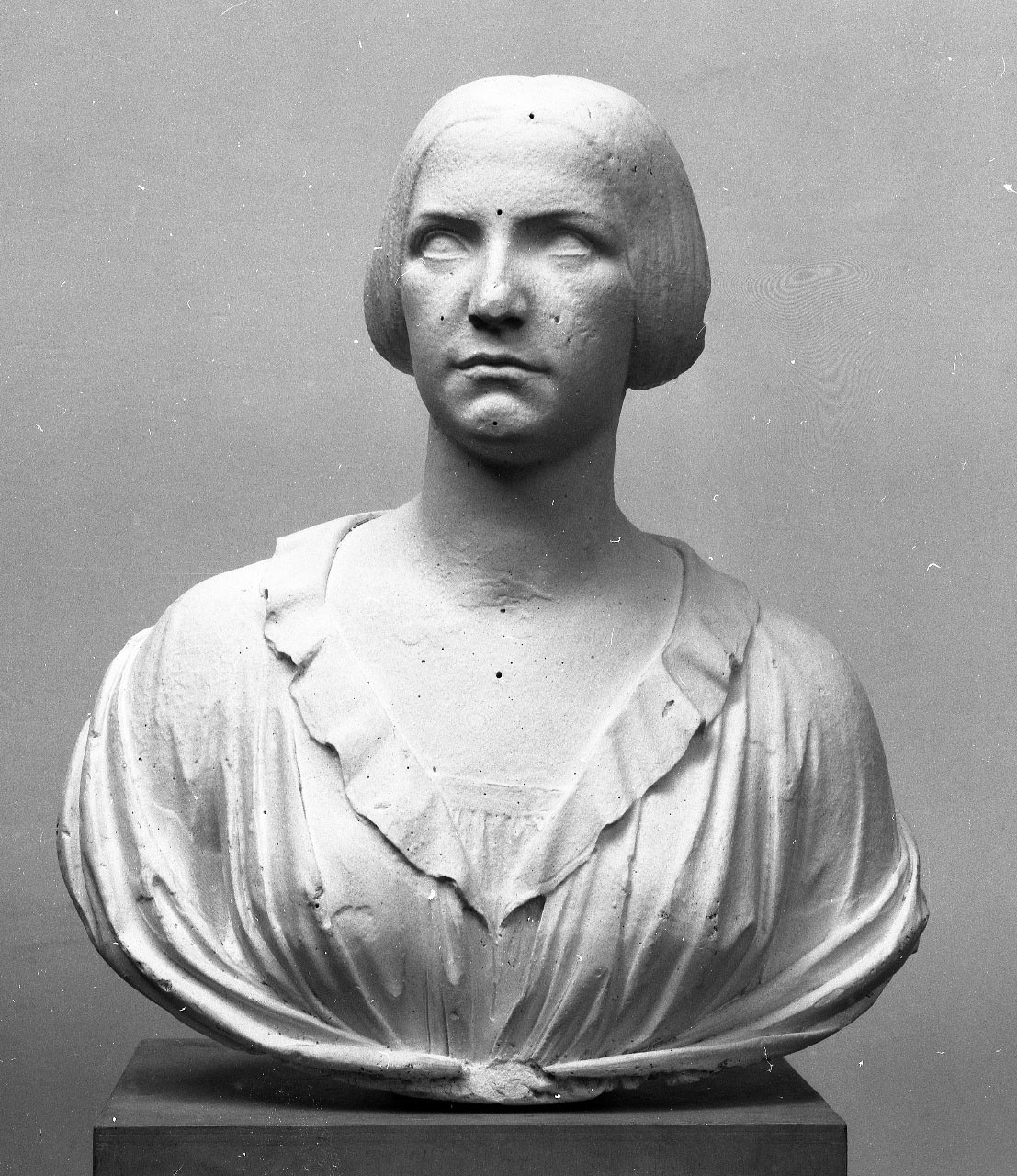 busto ritratto di donna (figlia di Lorenzo Bartolini?) (busto) di Bartolini Lorenzo (sec. XIX)