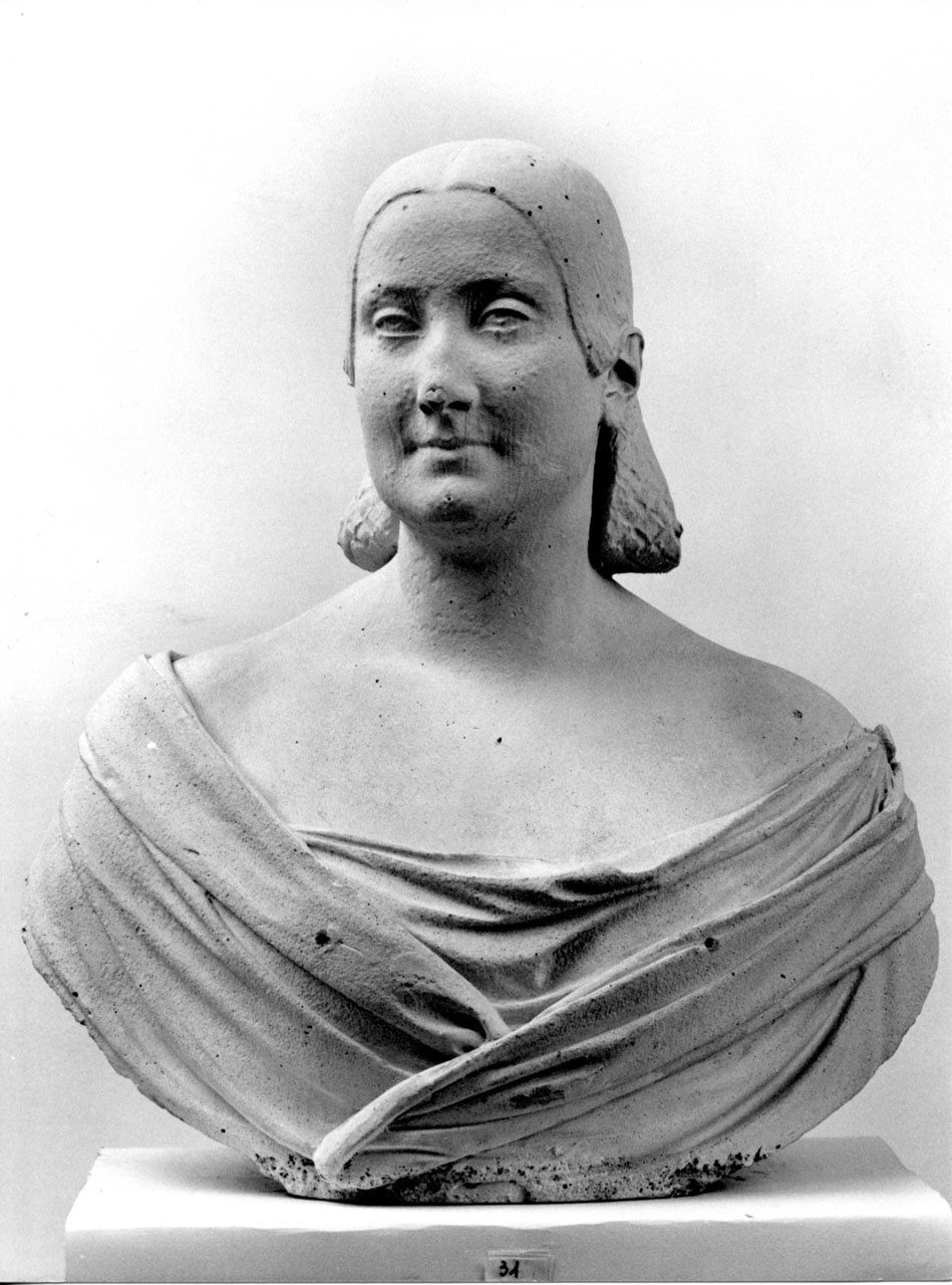 busto ritratto di donna (busto) di Bartolini Lorenzo (sec. XIX)