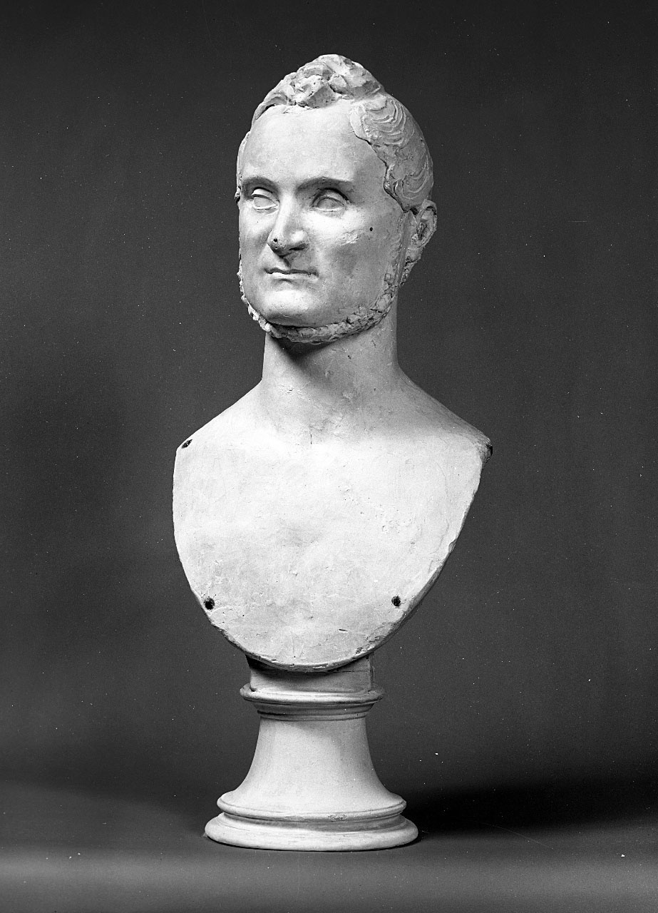 busto ritratto d'uomo (Thomas Moore?) (busto) di Bartolini Lorenzo (sec. XIX)