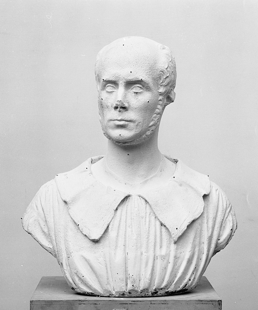 busto ritratto d'uomo (busto) di Bartolini Lorenzo (sec. XIX)