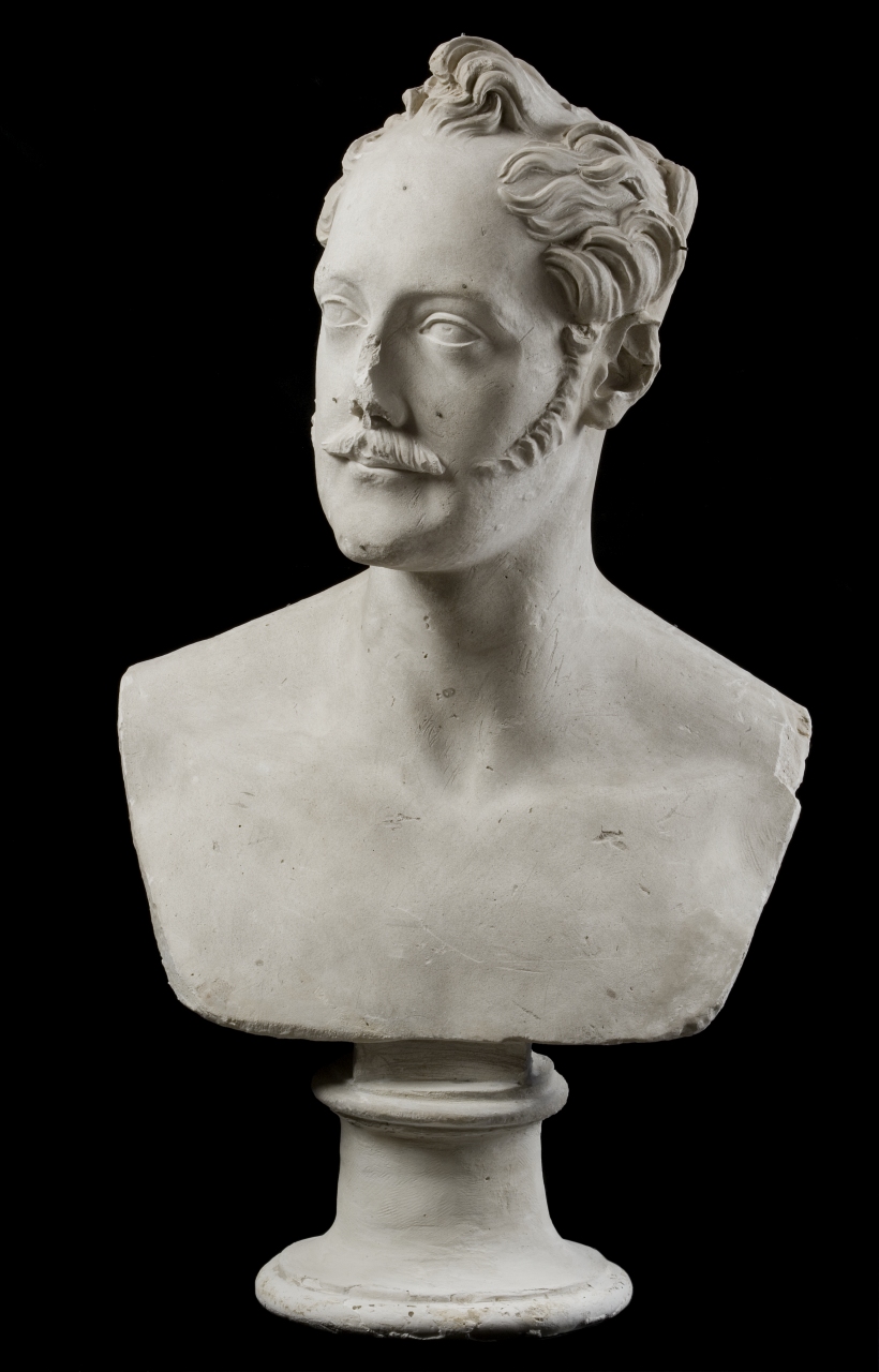 busto ritratto di Nicola I zar di Russia (modello per scultura) di Bartolini Lorenzo (attribuito) (sec. XIX)