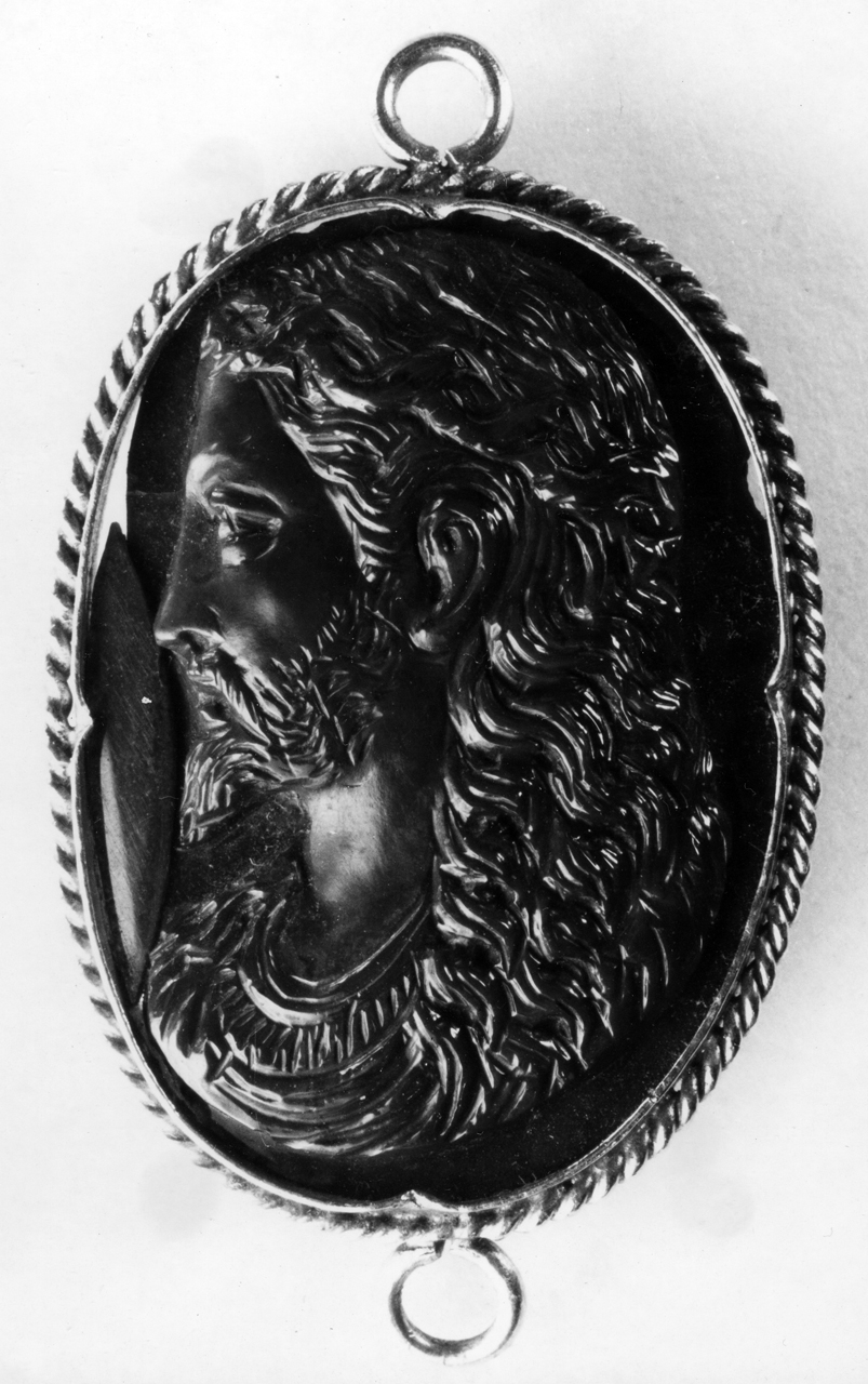 busto di Cristo (cammeo) - bottega italiana (inizio sec. XVII)