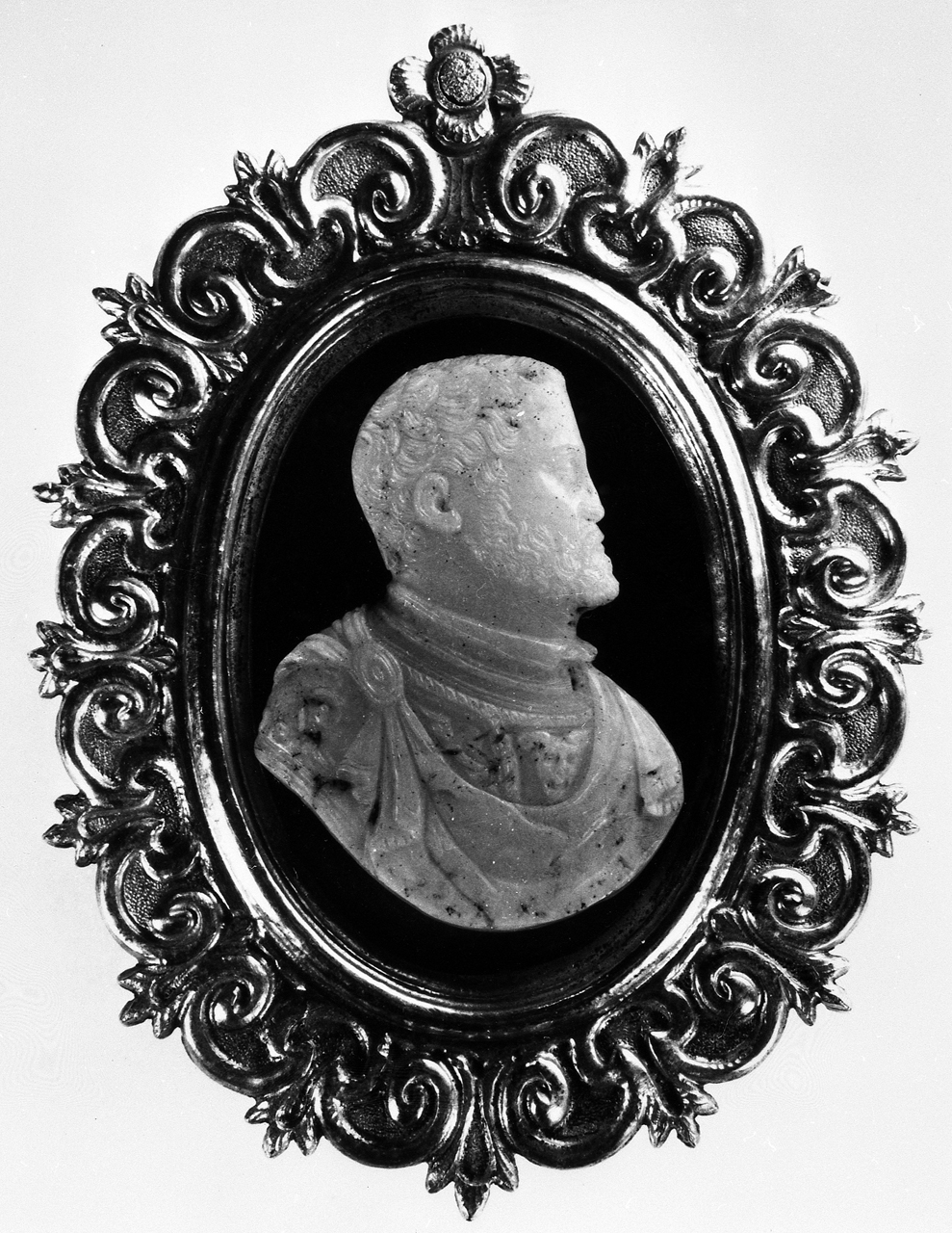 busto di Cosimo I de' Medici (cammeo) - bottega italiana (sec. XVI)