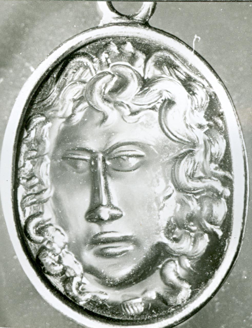 testa di Medusa (gemma) - bottega italiana (secc. XVI/ XVII)