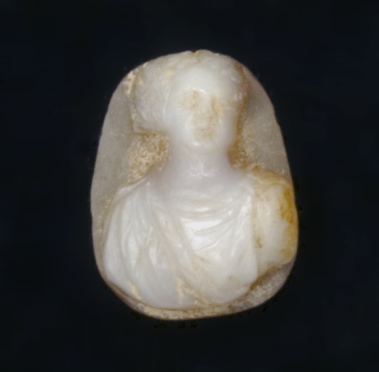 busto femminile (cammeo) - bottega italiana (fine sec. XVI)