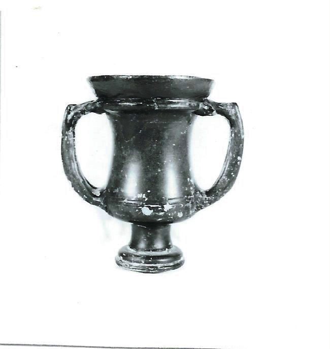 kantharos, Beazley 128 - produzione etrusca (metà/ inizio IV-II a.C)