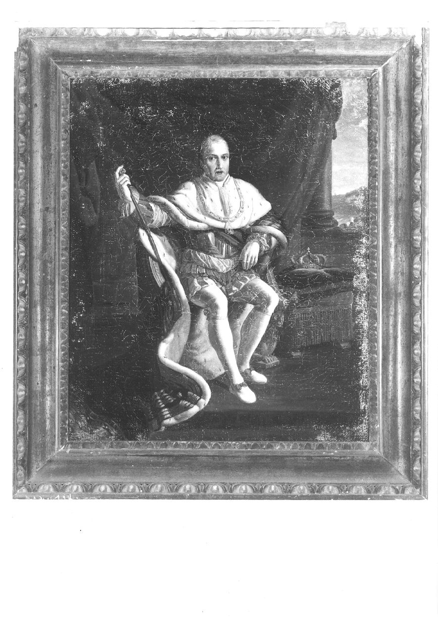 ritratto di Carlo Felice di Savoia (dipinto, opera isolata) - ambito piemontese (prima metà sec. XIX)