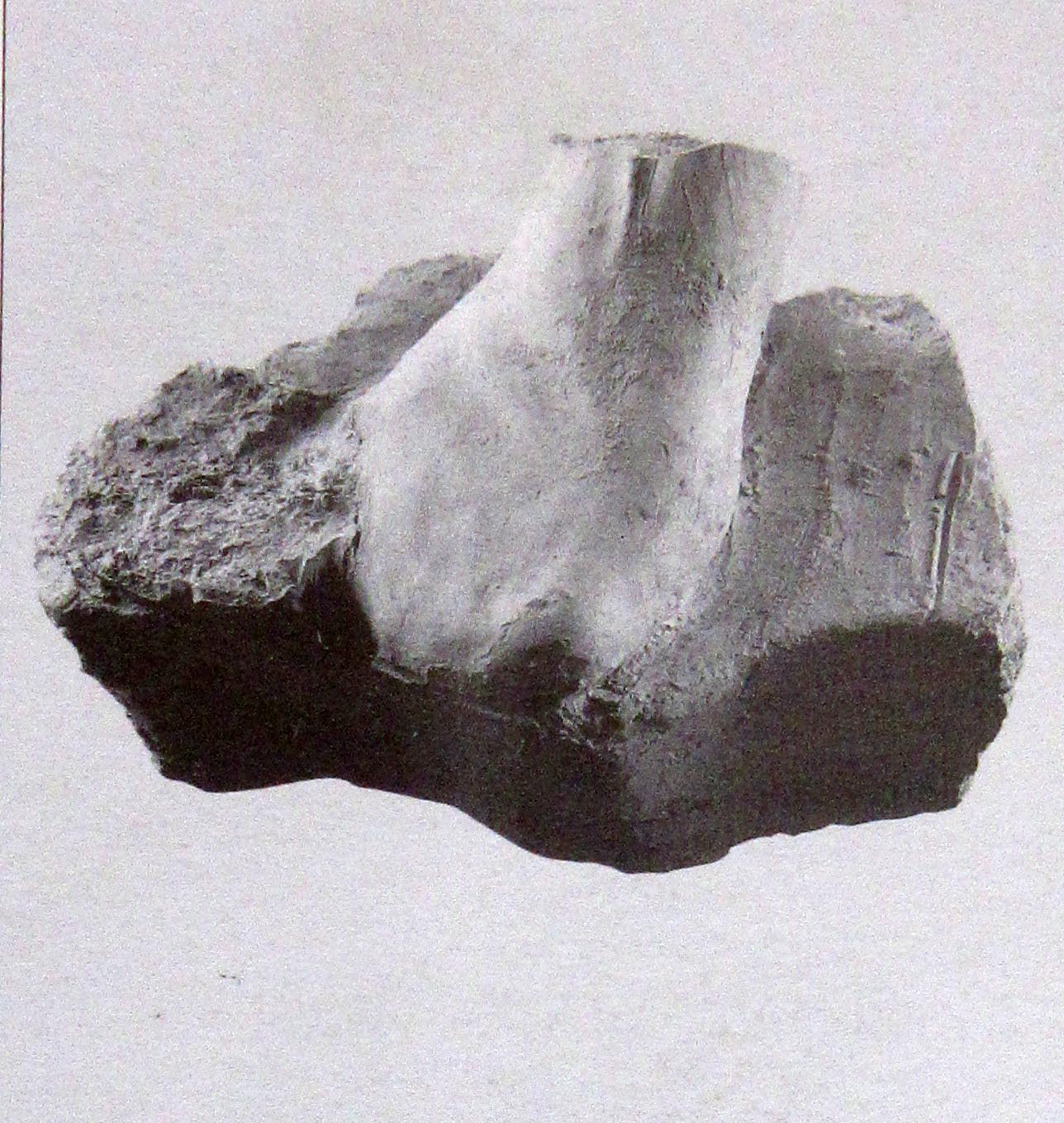 statua/ frontonale, piede (metà II a.C)