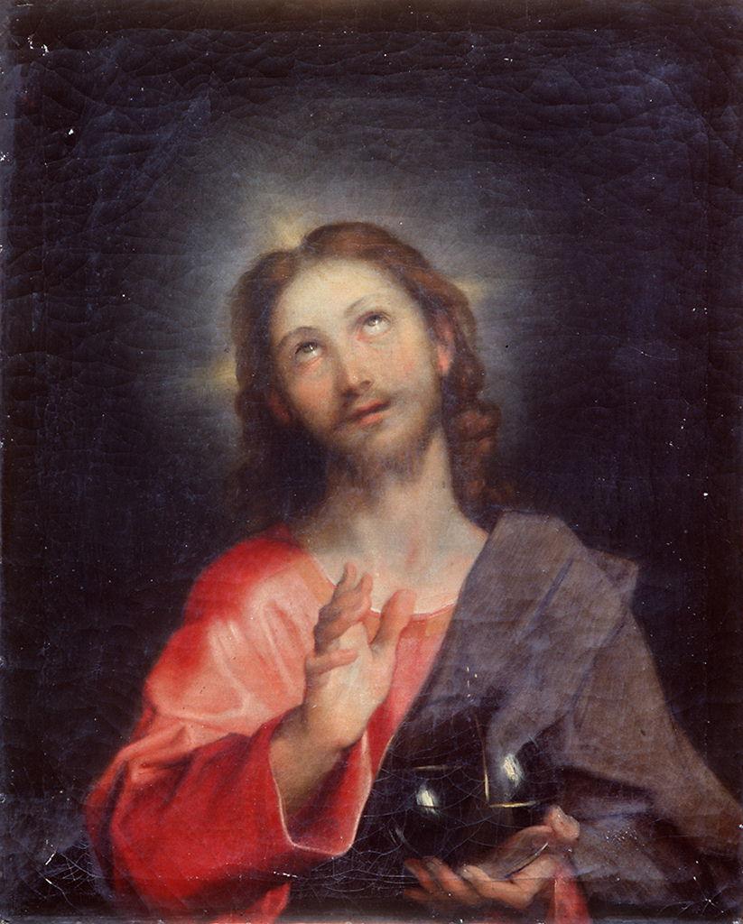 Cristo benedicente (dipinto) di Barocci Federico (attribuito) (secc. XVI/ XVII)