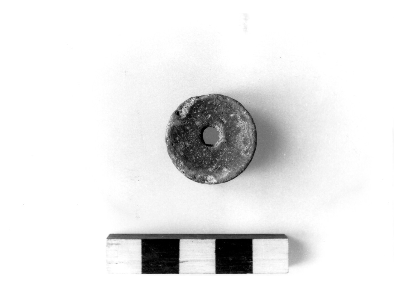 elemento discoidale - civiltà protovillanoviana/ età del bronzo finale (sec. X a.C)