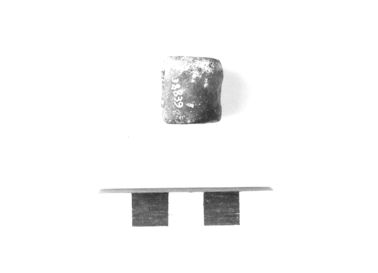 elemento cilindrico - civiltà protovillanoviana/ età del bronzo finale (sec. X a.C)