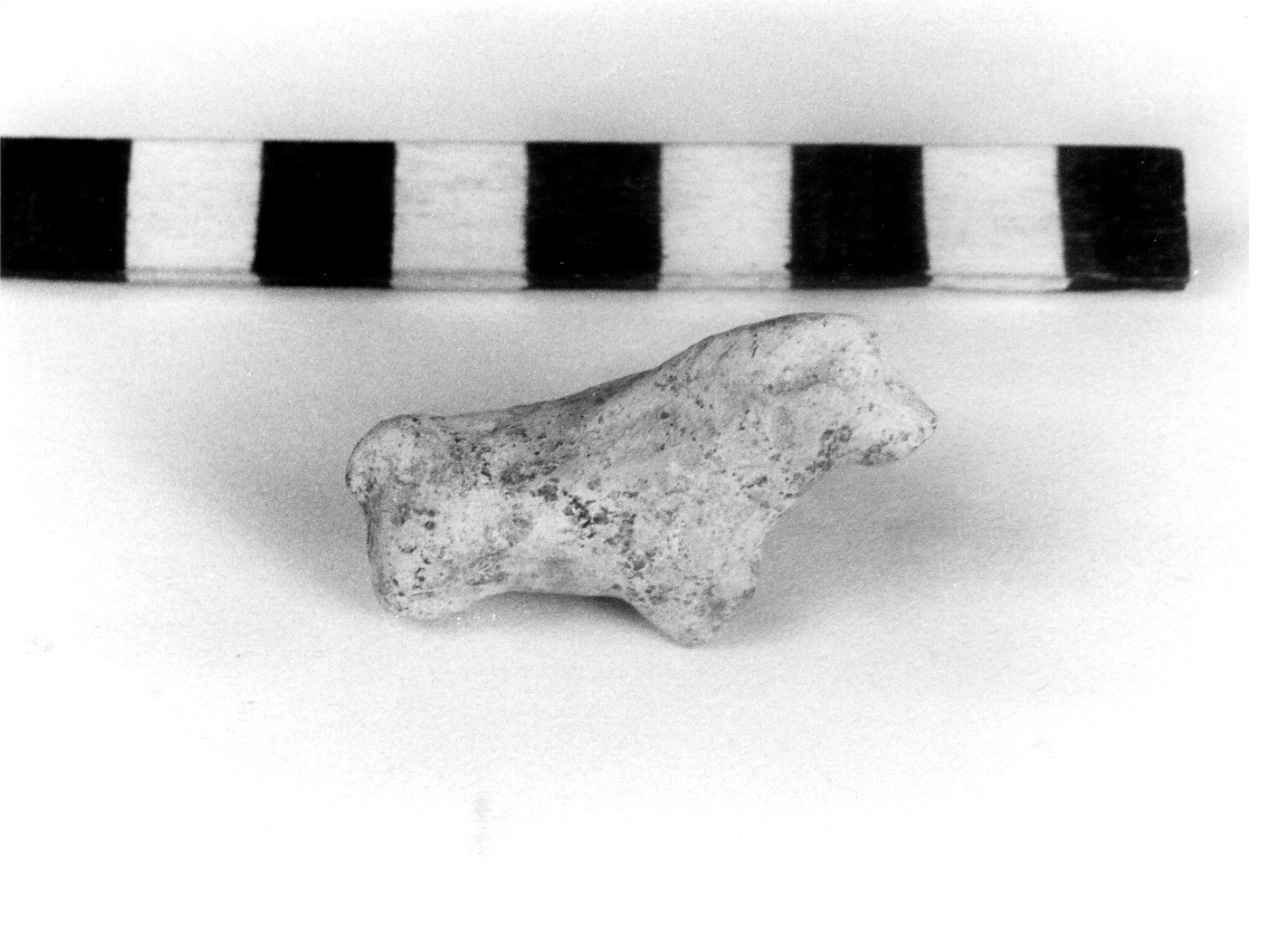 quadrupede (cavallo ?) (figurina fittile) - civiltà protovillanoviana/ età del bronzo finale (sec. X a.C)