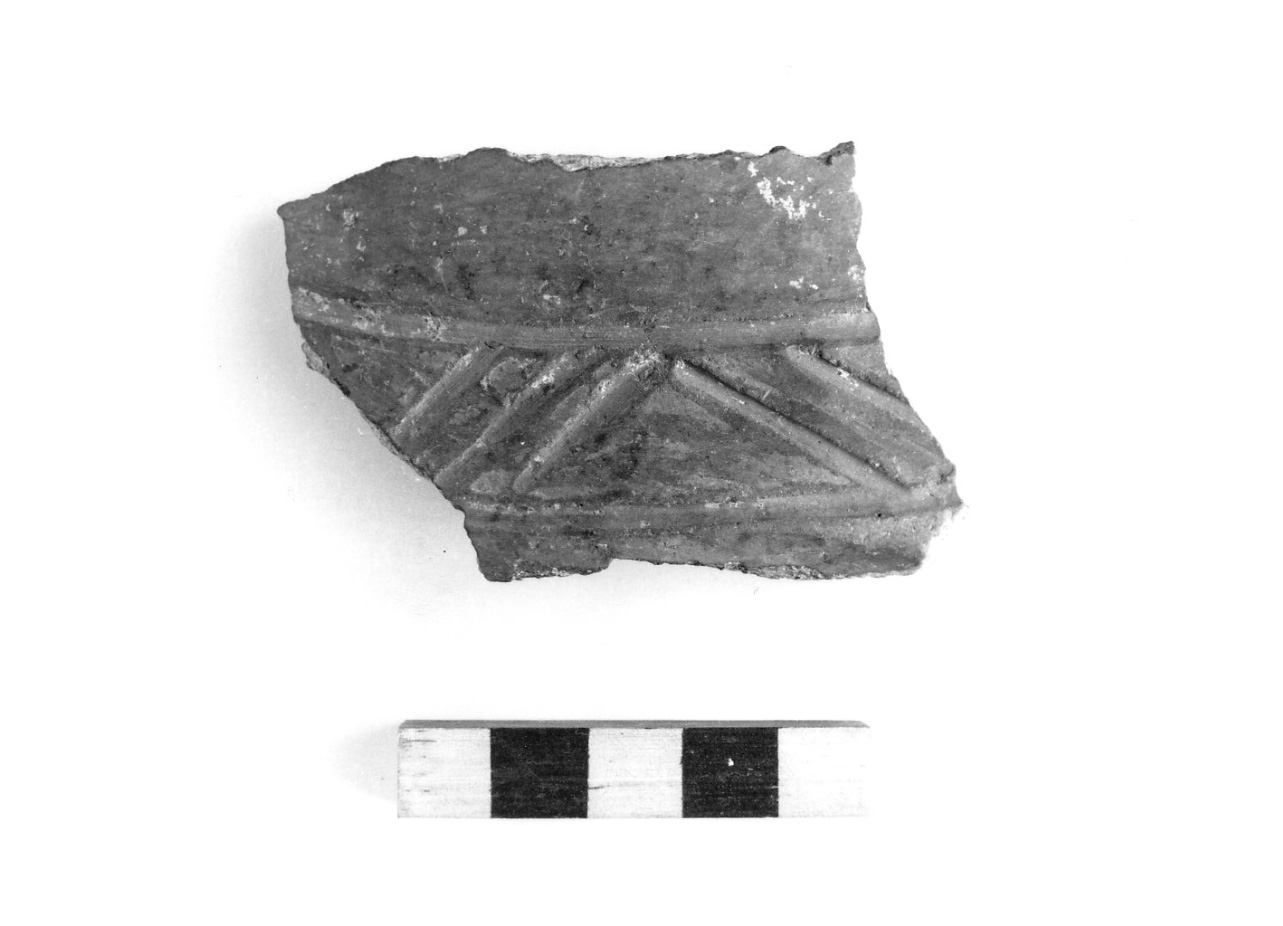 parete carenata - civiltà protovillanoviana/ età del bronzo finale (sec. X a.C)