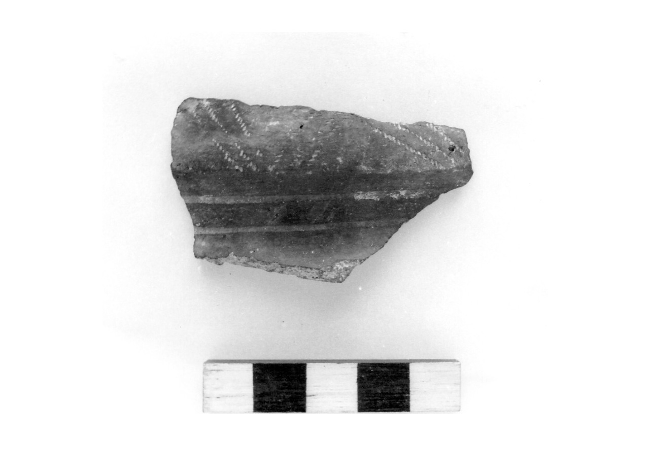 scodella carenata - civiltà protovillanoviana/ età del bronzo finale (sec. X a.C)