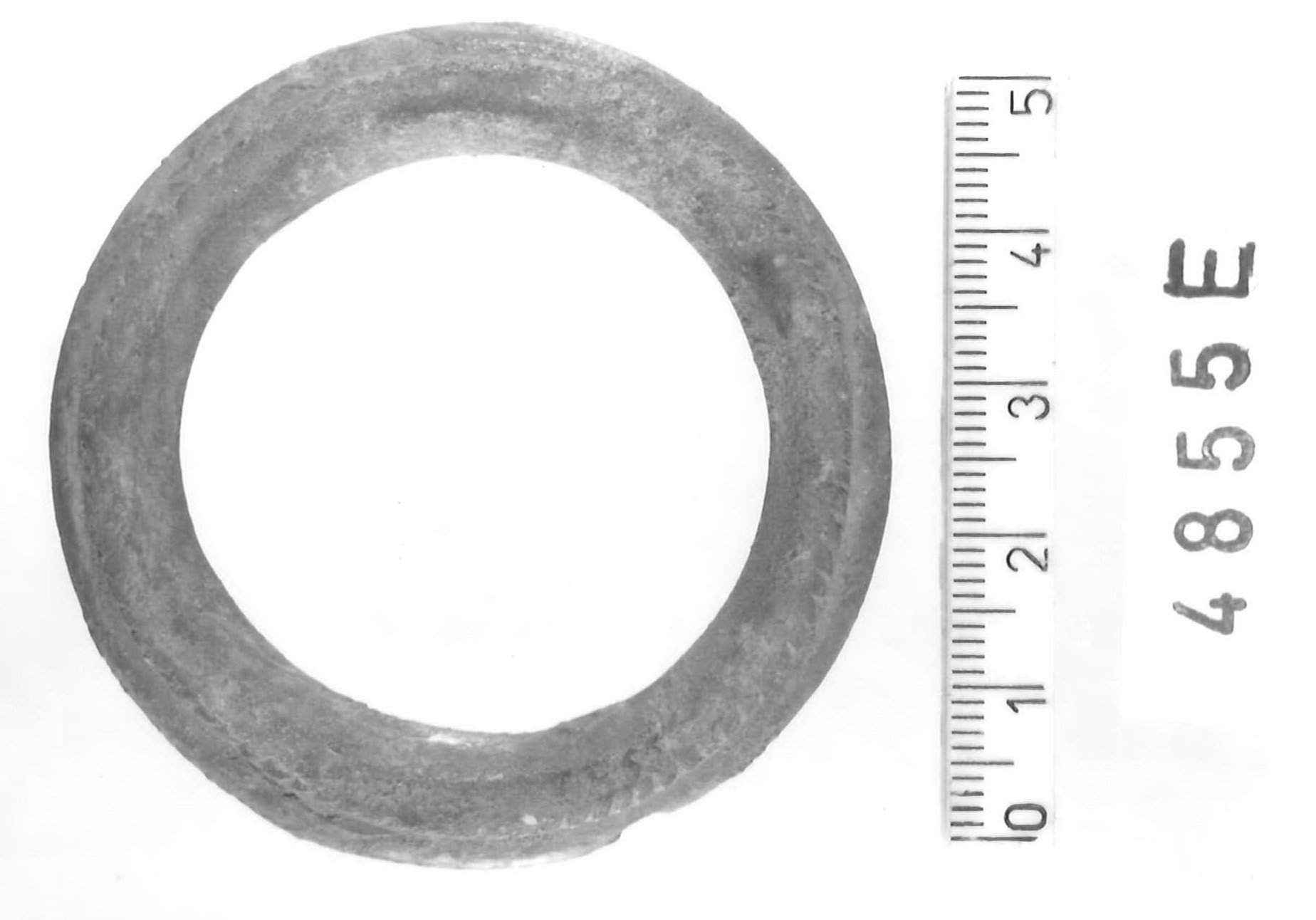 anello scanalato - Piceno V (sec. V a.C)