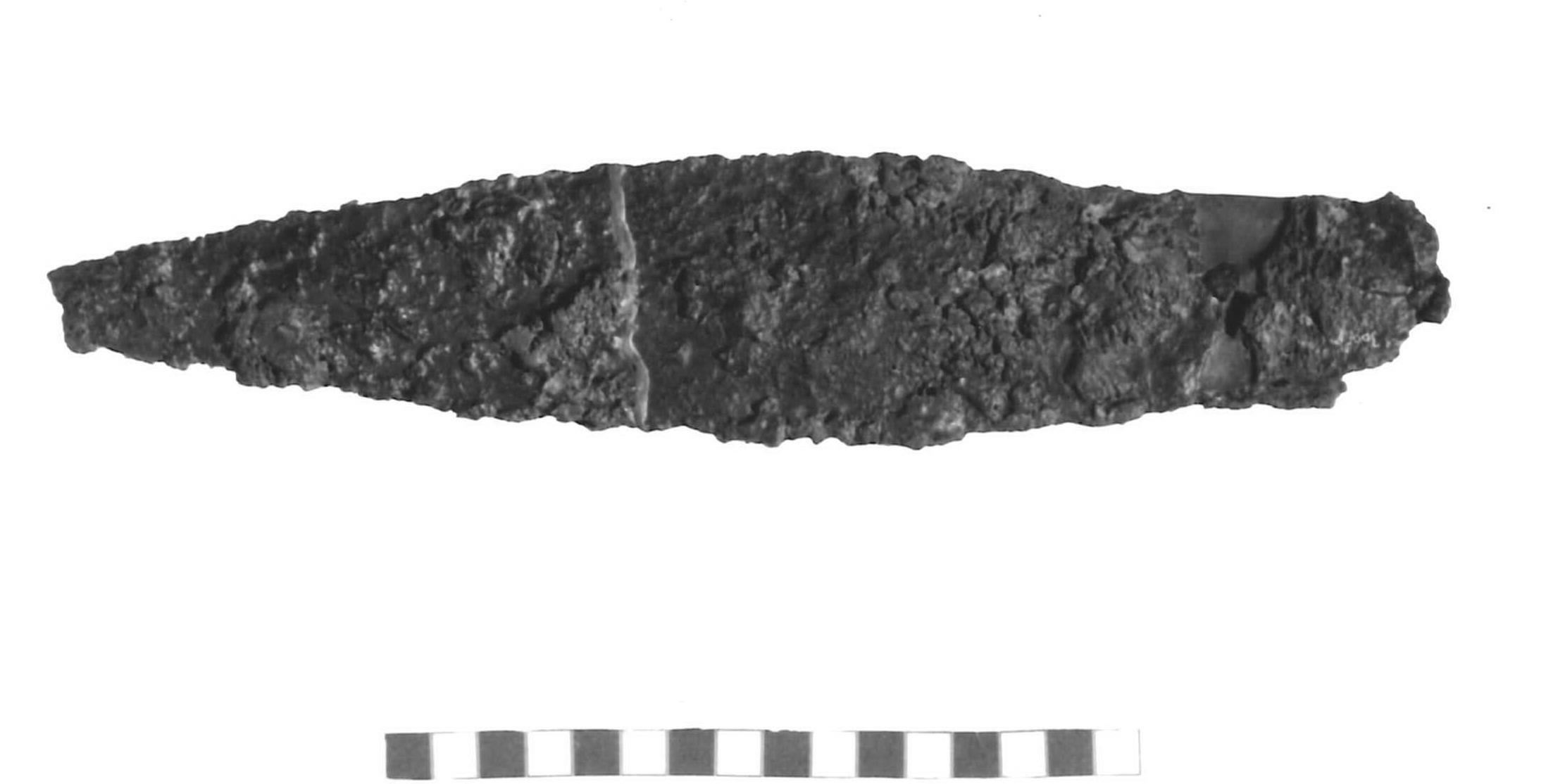 coltello/ frammento (sec. IV a.C)