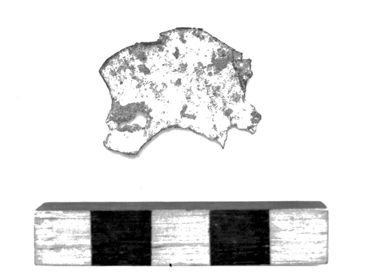 lamina - civiltà villanoviana-fase II (terzo quarto sec. IX a.C)