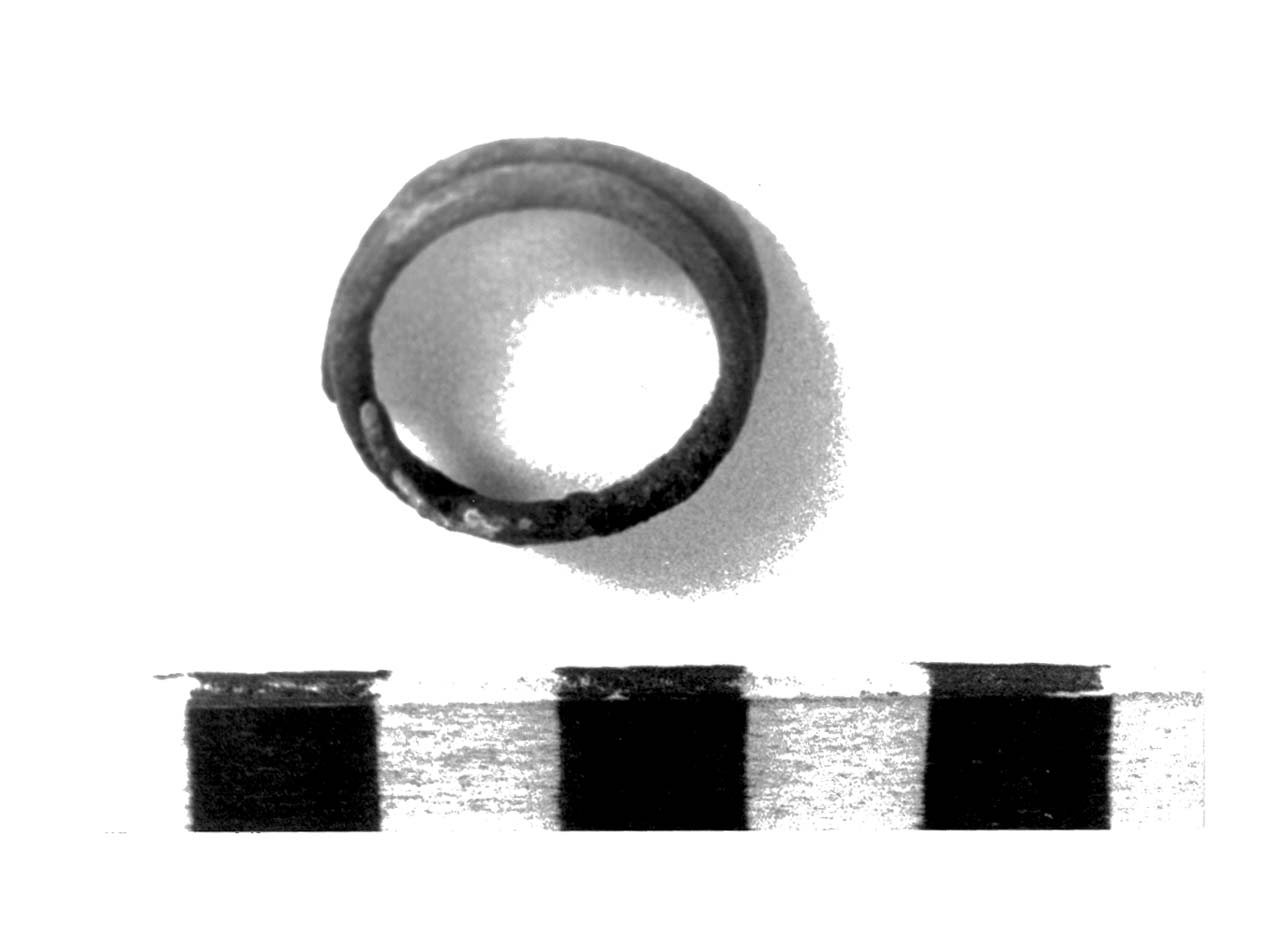 anello digitale - civiltà villanoviana-fase II (seconda metà sec. VIII a.C)
