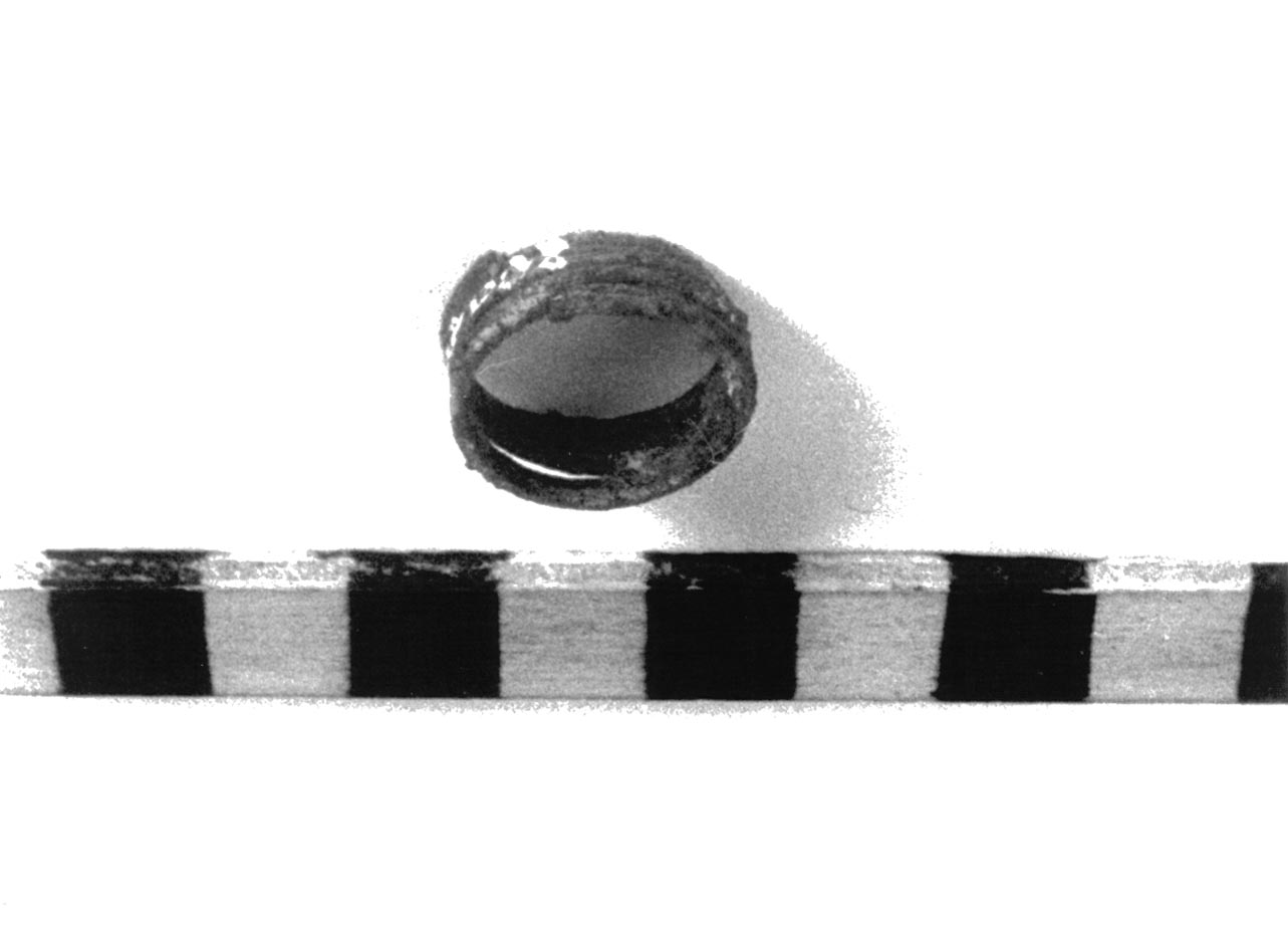 anello a spirale - civiltà villanoviana-fase II (seconda metà sec. VIII a.C)