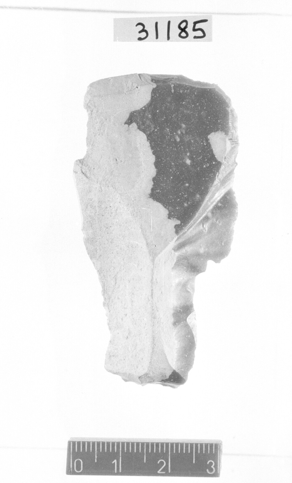bulino a stacco laterale su ritocco trasversale - Gravettiano (Paleolitico superiore)