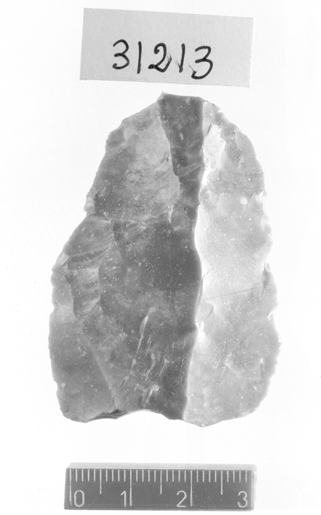 troncatura normale concava - Gravettiano (Paleolitico superiore)