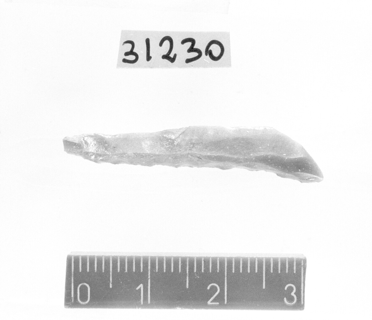 punta a dorso totale - Gravettiano (Paleolitico superiore)