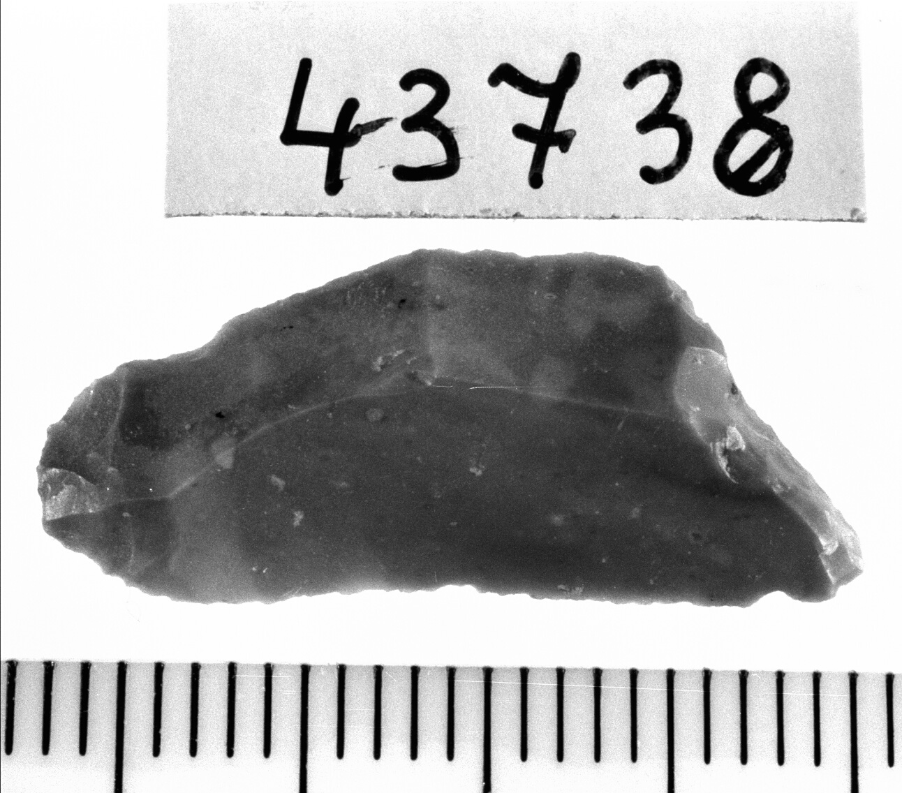 troncatura obliqua rettilinea - Epigravettiano (Paleolitico superiore)