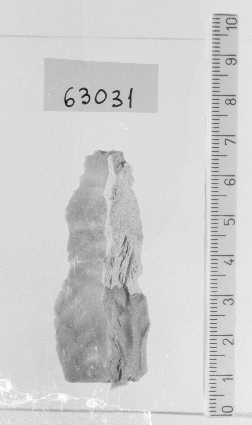 lama-raschiatoio marginale/ frammento (Paleolitico superiore)