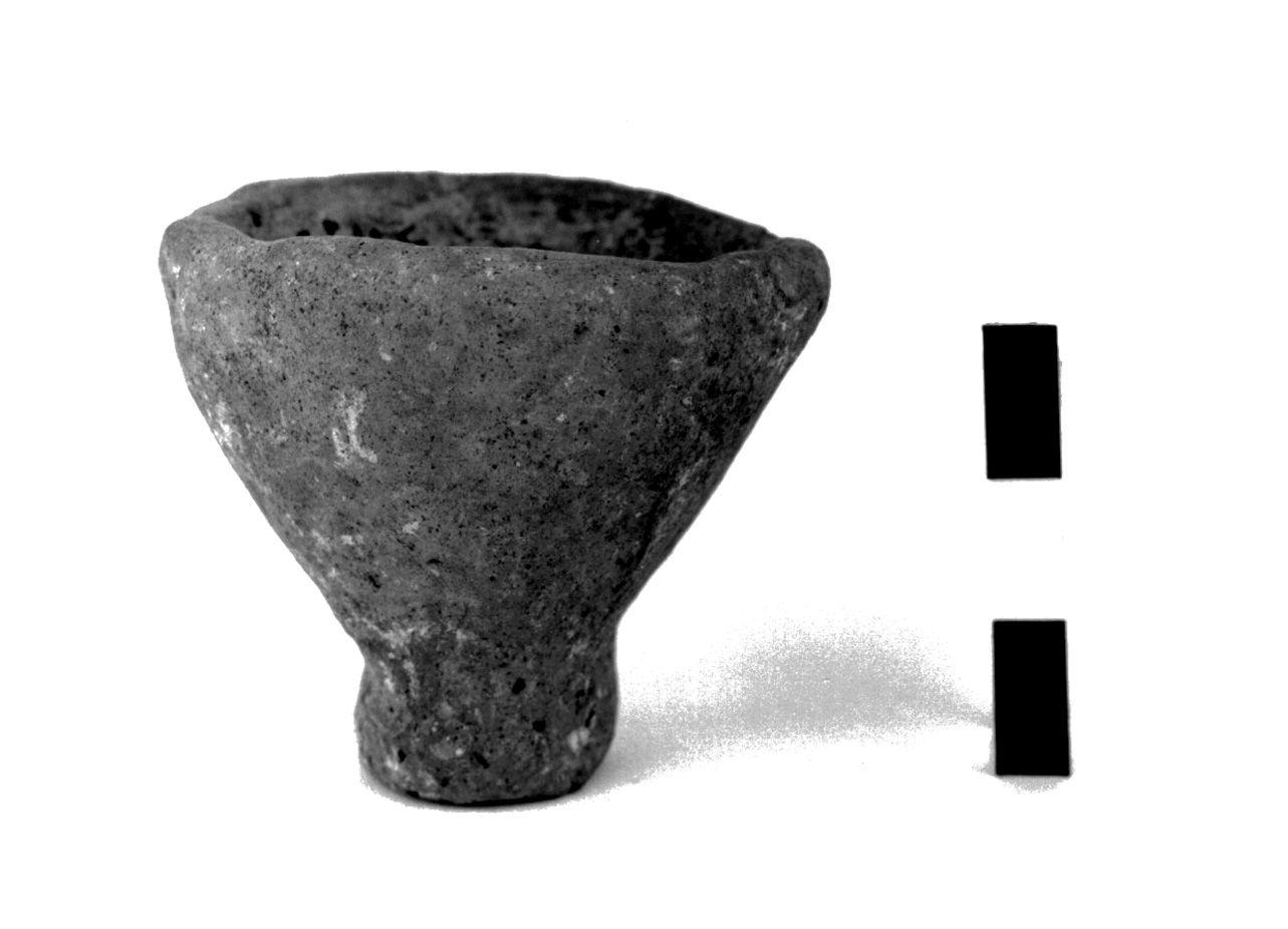 scodella troncoconica miniaturistica - Piceno II-IV (secc. VIII a.C.-VI a.C)