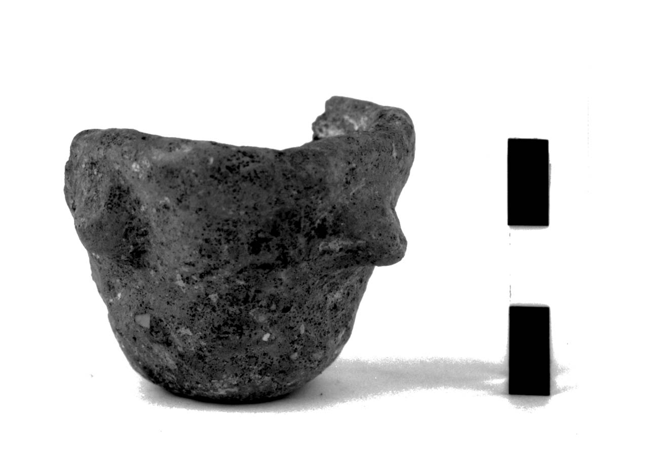 scodella troncoconica miniaturistica - Piceno II-IV (secc. VIII a.C.-VI a.C)
