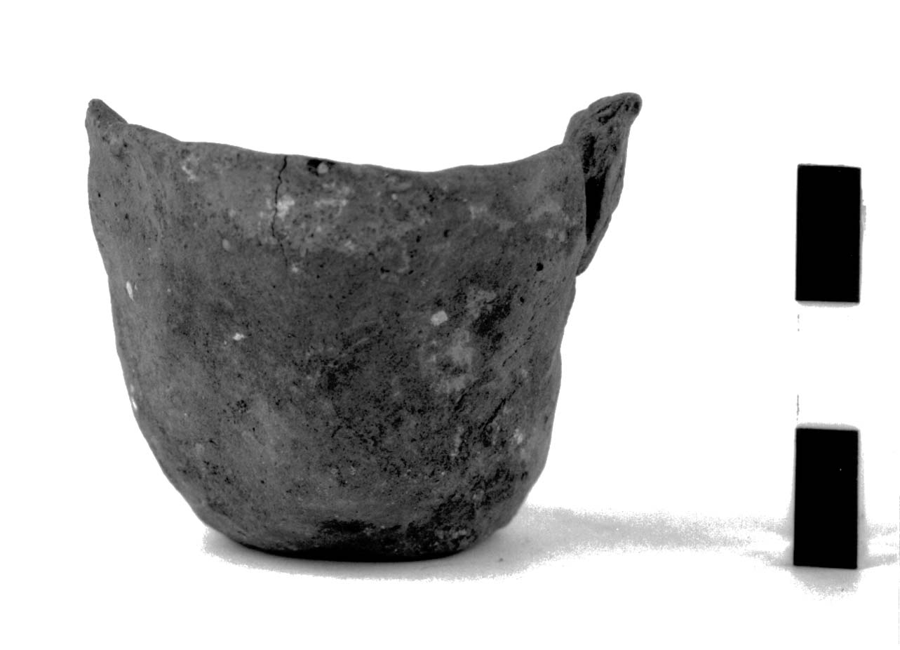 bicchiere troncoconico miniaturistico - Piceno II-IV (secc. VIII a.C.-VI a.C)