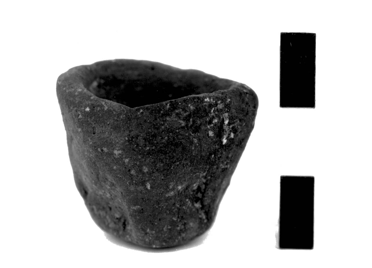 bicchiere cilindrico miniaturistico - Piceno II-IV (secc. VIII a.C.-VI a.C)