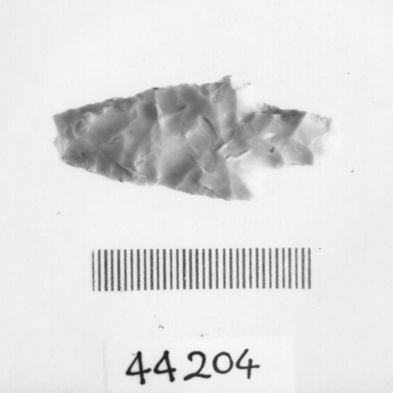 punta foliata a doppio cran (Eneolitico)