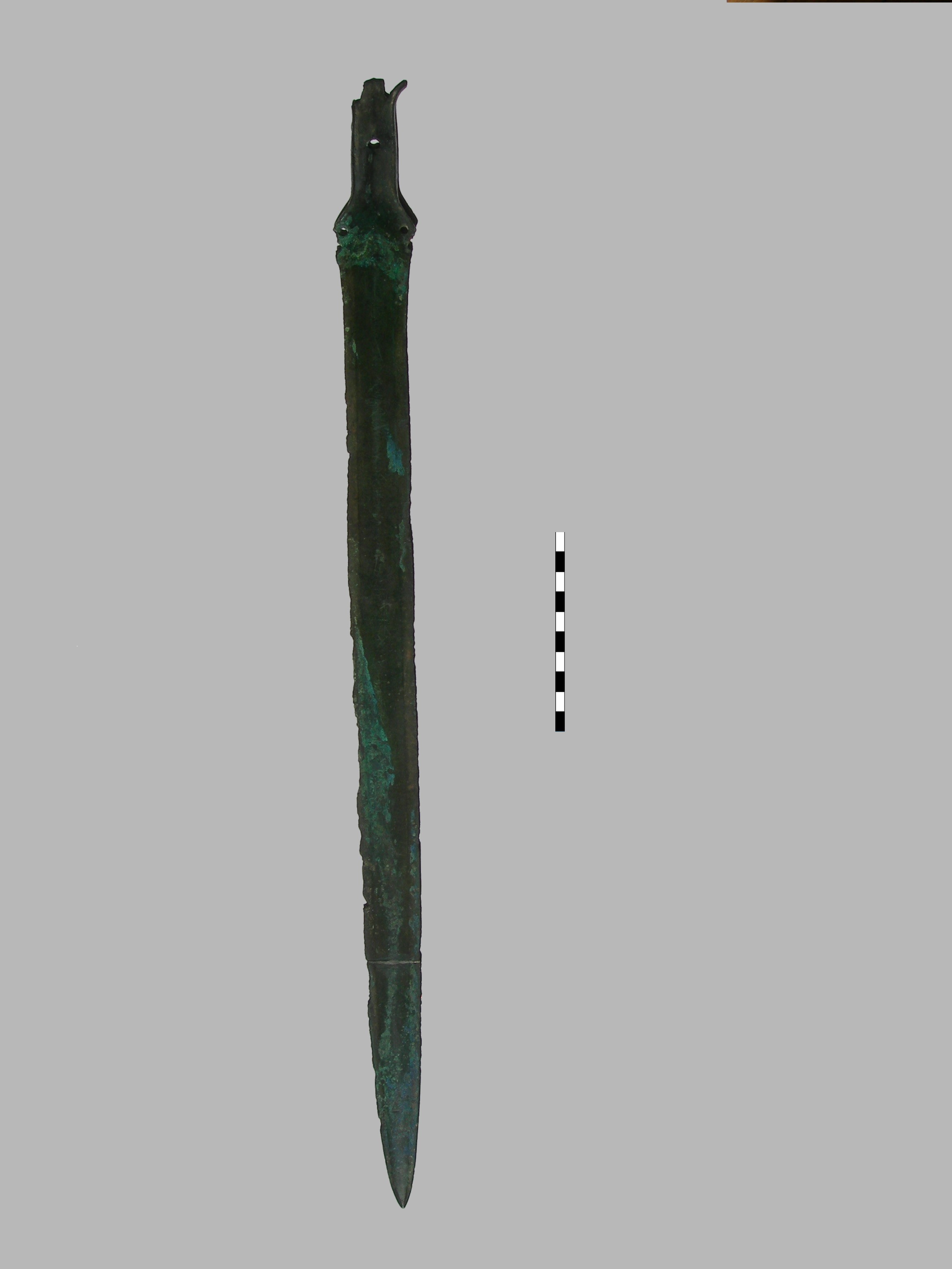 spada, spada a lingua da presa tipo Allerona (fine età del bronzo recente)