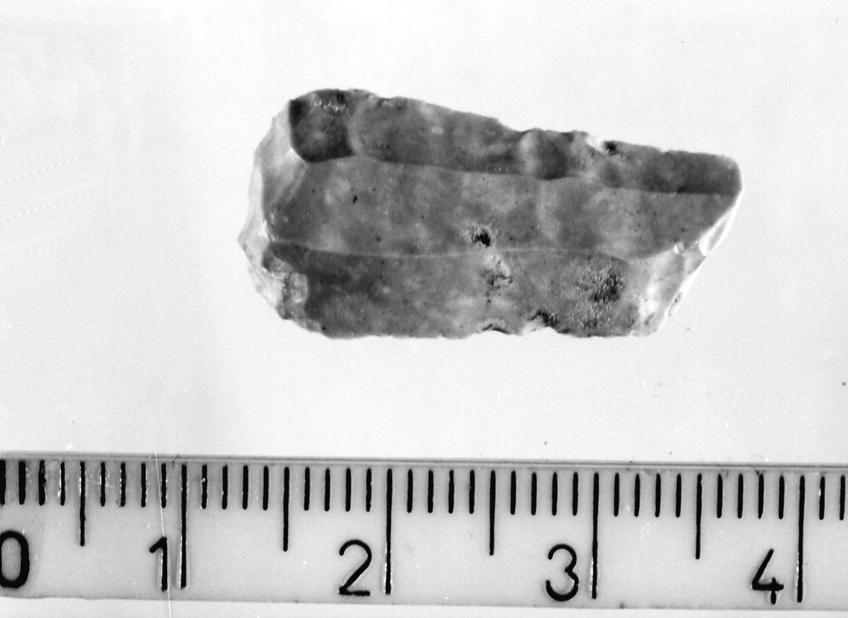 grattatoio frontale lungo/ frammento (Neolitico)