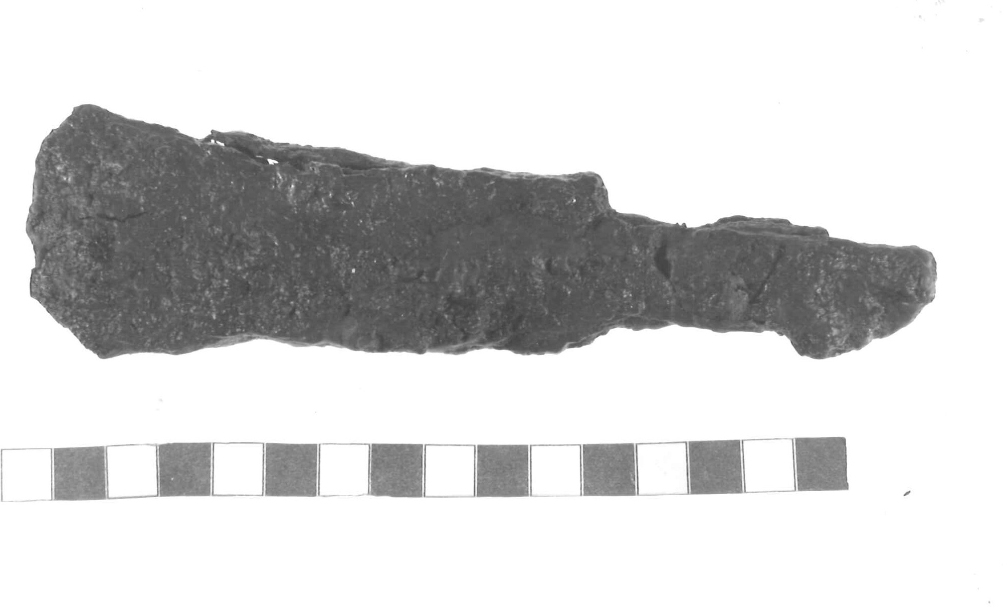 ascia piatta - Piceno III (secc. VII-VI a.C)