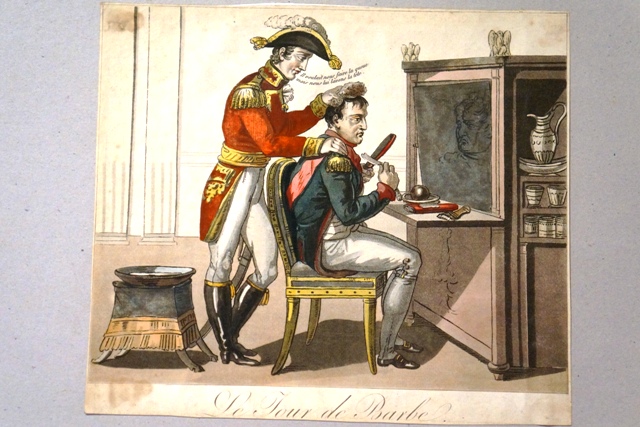 Il giorno della Barba, Napoleone (stampa) di Levachez Charles François Gabriel - ambito francese (primo quarto sec. XIX)